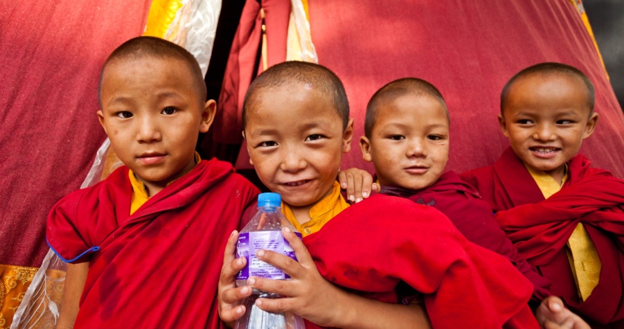 Junge Buddhisten, Ladakh